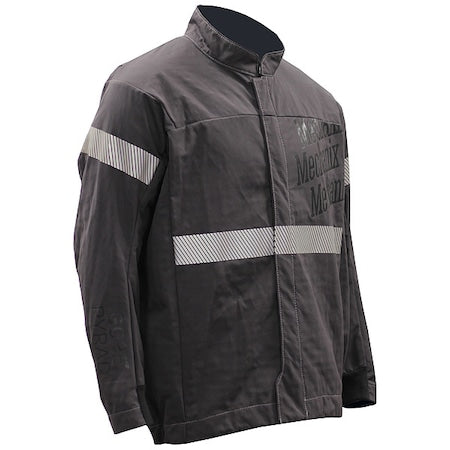Jacket, 40 cal/sq cm, 5XL, 9.2 oz/sq yd Zipper Closure