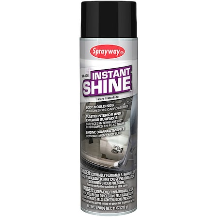 20 Oz. Instant Shine Can, Clear, Wash and Shine