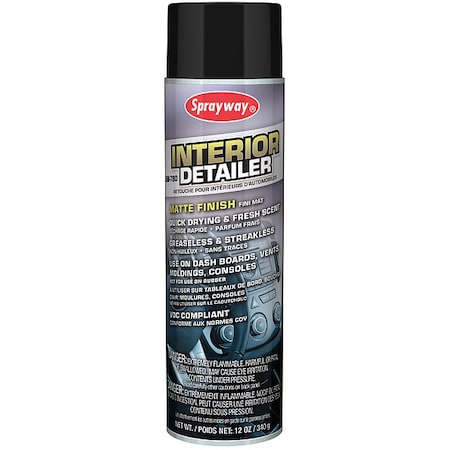 Interior Detailer,Net 12 Oz.