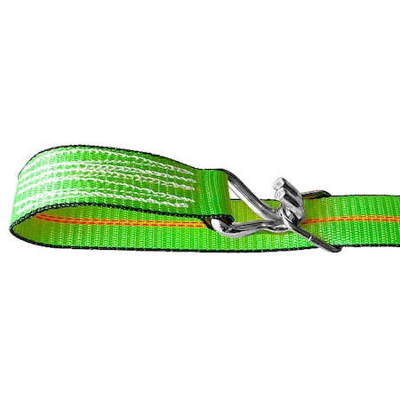 Tiedown,Rtcht Strap Asmbly,1600lb,Hk&Kpr