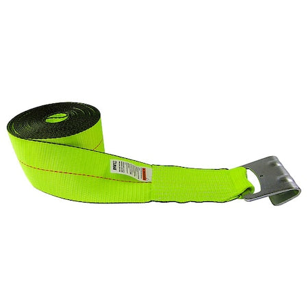 Tiedown,Winch Strap,WLL5000 lb,Flat Hook