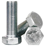 Grade 5, 9/16-12" Hex Head Cap Screw, Zinc Plated Steel, 1-1/4 in L, 20 PK