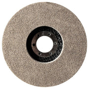 Non-Woven Depressed Center Discs, Type 27, 4 1/2 in Dia, 7/8 in Arbor Hole Size, Aluminum Oxide