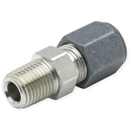 1/2" Compression x MNPT SS Male Connector