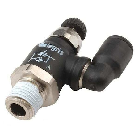 Flow Control Regulator,3/8 In Tube Sz