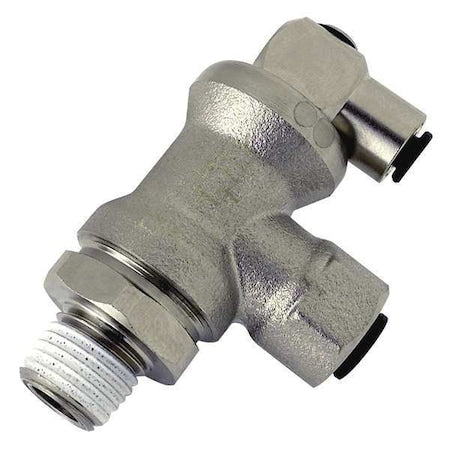 Lockout Valve,Tube Sz 1/2 In,Brass