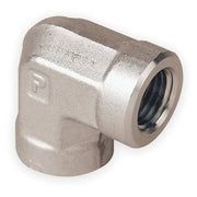 90 Deg Elbow,Carbon Steel,1/4 In,FNPT