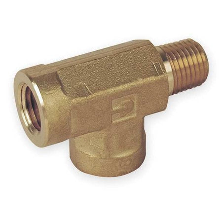 Street Tee Brass Pipe Fitting, 1/2 in Female NPT X 1/2 in Male NPT