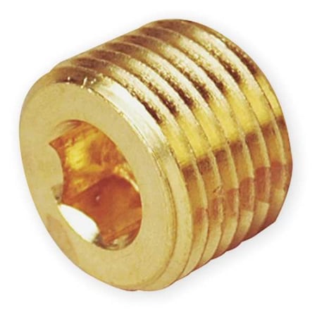 Brass Pipe Fitting, MNPT, 1/4" Pipe Size