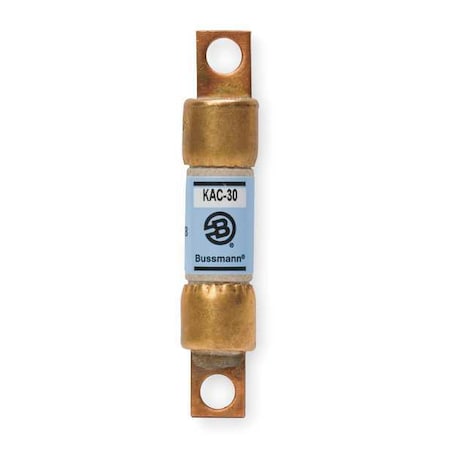 Semiconductor Fuse, 30A, Fast-Acting, 600V AC, Bolt-On