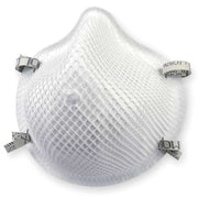 Disposable Respirator, N95, Molded, Dual, Non-Adjustable, Molded Nose Bridge, S