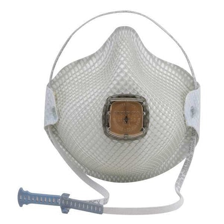 Disposable Respirator, N95, Molded, Dual, Non-Adjustable, Molded Nose Bridge, S