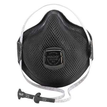 Disposable Respirator, N95, Nuisance Organic Vapor, Nuisance Ozone, Molded, Dual, Non-Adjustable, M