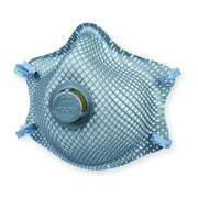 Disposable Respirator, N99, Molded, Dual, Non-Adjustable, Molded Nose Bridge, M