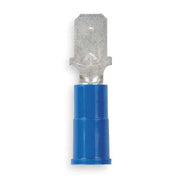 Male Disconnect, Blue, 16-14AWG, PK100