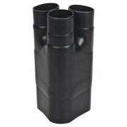 Fork Terminal, #8 Stud Size, 10 AWG, 600 V, Vinyl Insulated, Yellow, Crimp Termination Only, 50 PK