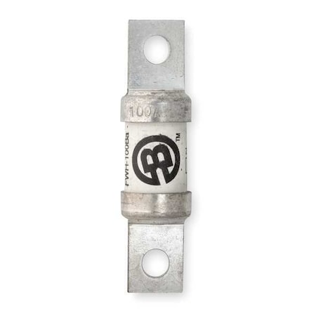 Semiconductor Fuse, FWH-A Series, 100A, Fast-Acting, 500V AC, Bolt-On