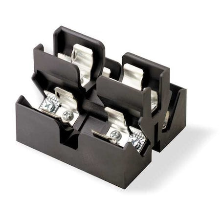 Fuse Holder, 0 to 30A Amp Range, 600V AC/DC Volt Rating, 3 Poles, Box Lug