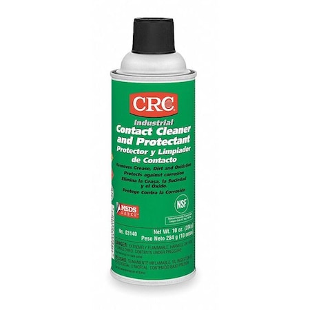 Contact Cleaner and Protectant, Aerosol Spray Can, 10 oz, Liquid