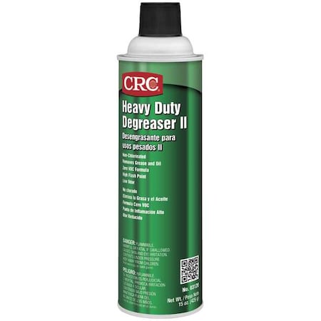 Heavy Duty Degreaser II, 15 oz Aerosol Spray Can, Ready To Use, Solvent Based