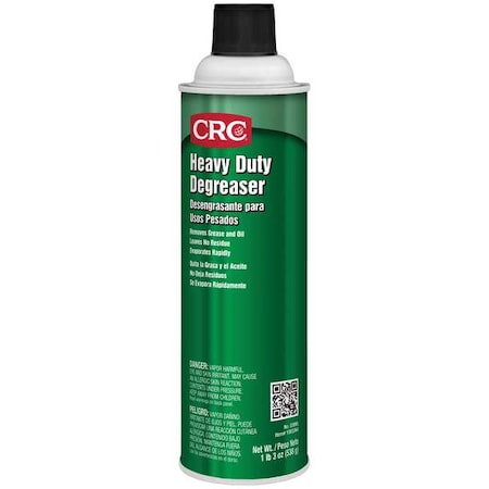 Degreaser, Heavy Duty,  Solvent Based, 20 oz, Aerosol Spray Can