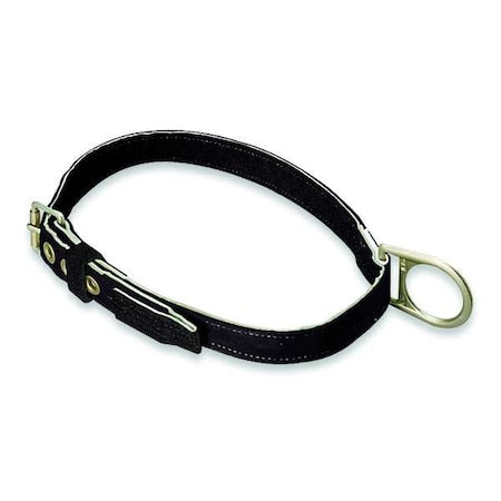 Body Belt, 1 D-Rings, Back Location, Stainless Steel, Includes Padding: No ,M