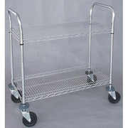 Wire High Cart,Heavy Duty,24x48x39 In