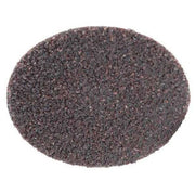 Quick-Change Sanding Disc, TR, 2 in Dia, Aluminum Oxide,36 Grit, YF, Coated, 361F, 50 PK