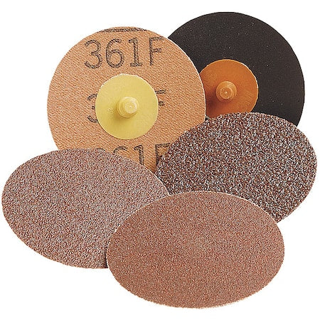 Qk Change Disc, AlO, 1-1/2in, 80G, Tr, PK50
