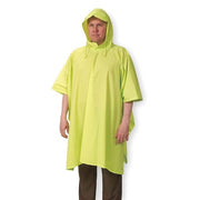 Rain Poncho,HiViz Yellow/Green,Univ