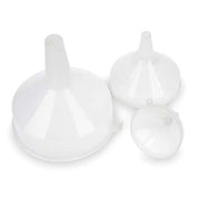 Utility Funnel Set,Plastic,3 pcs.