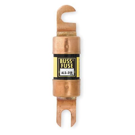 Limiter Fuse, ALS Series, 250A, Fast-Acting, Not Rated, Bolt-On