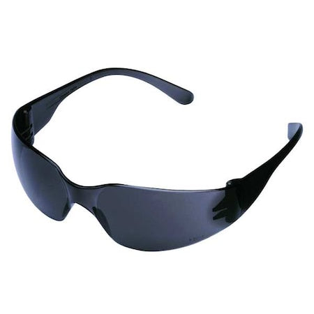 Condor Mini V, Safety Glasses, Anti-Scratch, Gray Lens, Gray Frame, Frameless