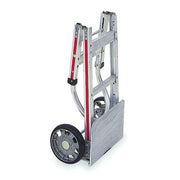 Folding Hand Truck,500 lb Load Cap.,Slvr