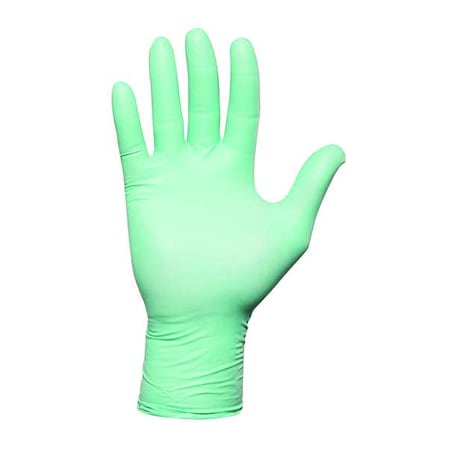 Microflex Chemical Resistant Gloves, Neoprene, Powder-Free, 5.1 mil, Green, XL (Size 10), PK100