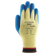 Cut-Resistant Coated Gloves, Cut Level A2 ,Dipped ,Latex ,Rough ,M 1 PR