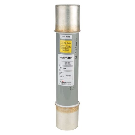 Medium-Voltage Fuse, JCY Series, 200A, Time-Delay, Cylindrical