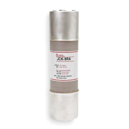 Medium-Voltage Fuse, JCK Series, 130A, Time-Delay, 2540V AC, Cylindrical