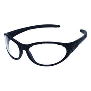 Freeze II, Safety Glasses, Anti-Scratch, Clear Lens, Black Frame, Full-Frame