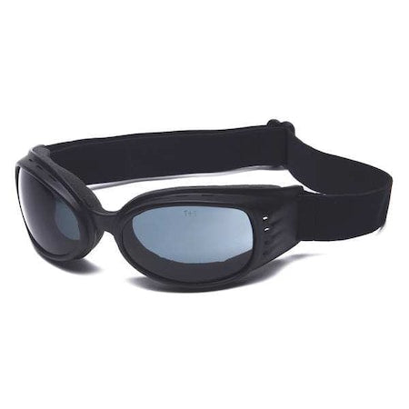 Safety Goggles, Gray Lens, Anti-Scratch, Direct Vented, Dielectric, Max Barron Series