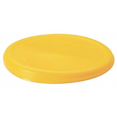 Round Storage Container Lid, Yellow