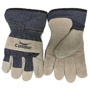 Cold Protection Gloves, Split Cowhide Leather Palm, Thinsulate Lining, Black/Sand, XL ( 10 )