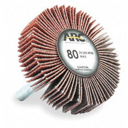 Flap Wheel,AO,1-1/2x1x1/4 In Shank,120G