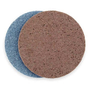 Hook-and-Loop Surface Conditioning Disc, 5 in Dia, No Hole, Aluminum Oxide, Not Applicable Grit, ZK