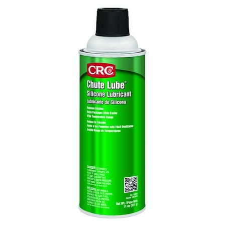Chute Lubricant, Silicone, H2 No Food Contact, 11 Oz Aerosol Can