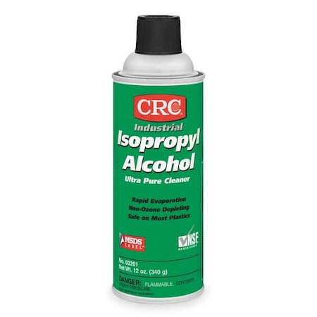 Electrical Contact Cleaner, Aerosol Can, 12 oz, Flammable