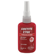 Threadlocker, LOCTITE 2760, Red, High Strength, Liquid, 10 mL Bottle