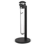 Cigarette Receptacle,1-19/64 gal.,Silver