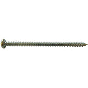 Sheet Metal Screw, #8 x 1-3/4 in, Zinc Plated Steel Pan Head Phillips Drive, 100 PK