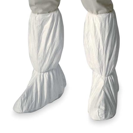 Disposable Boot Covers, Tyvek(R) IsoClean(R), White, Slip Resistant Sole: Yes ,L